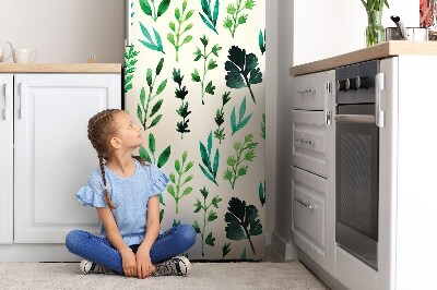 Decoration refrigerator cover Field flowers