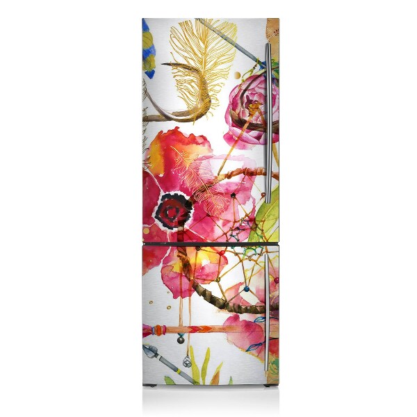 Decoration refrigerator cover Indian motives