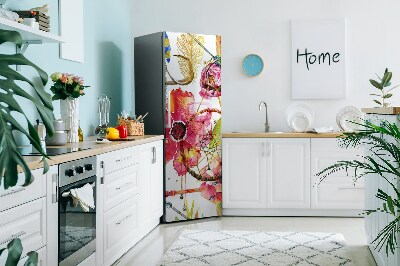 Decoration refrigerator cover Indian motives