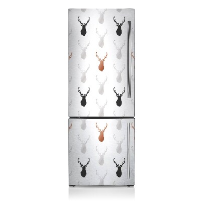 Magnetic refrigerator cover Minimalist deer