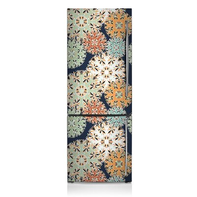 Decoration refrigerator cover Colorful mandalas