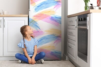 Decoration refrigerator cover Brush strokes