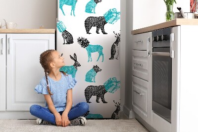 Decoration refrigerator cover Animal