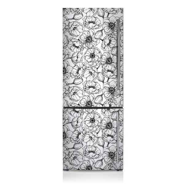 Decoration refrigerator cover Flower theme