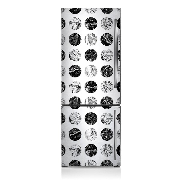 Magnetic refrigerator cover Moon pattern