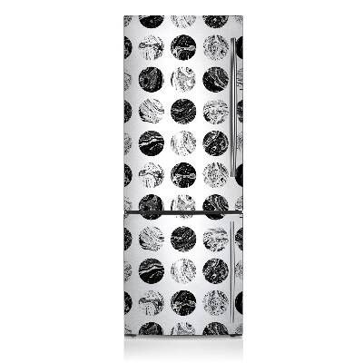 Magnetic refrigerator cover Moon pattern