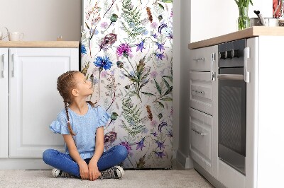 Decoration refrigerator cover Field flowers