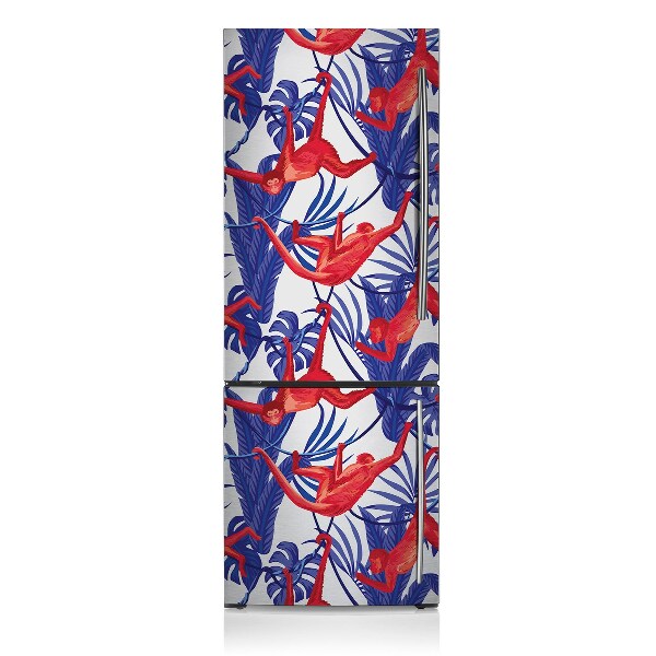 Decoration refrigerator cover Abstract monkey