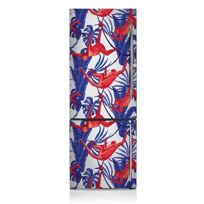 Decoration refrigerator cover Abstract monkey