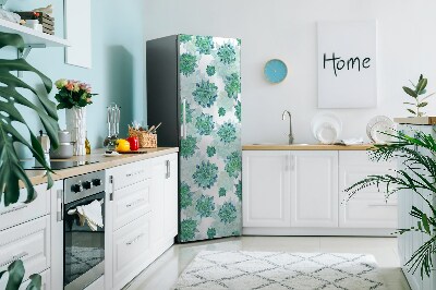 Decoration refrigerator cover Colorful succulents