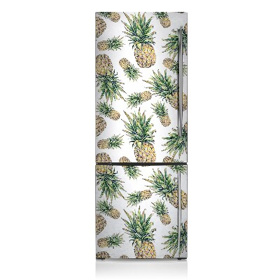 Magnetic refrigerator cover Pineapple