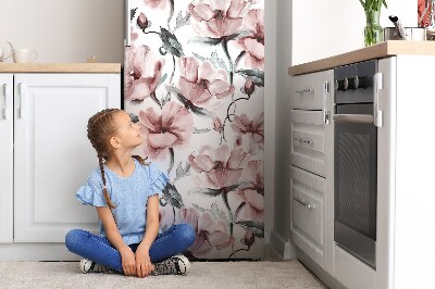 Decoration refrigerator cover Floral image