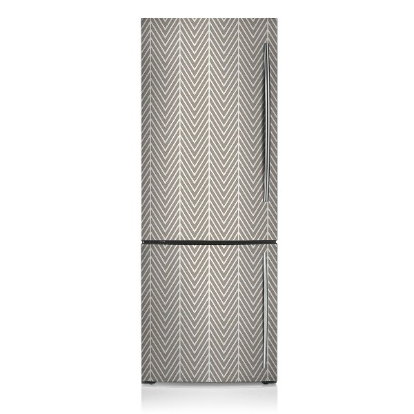 Magnetic refrigerator cover Flackl pattern