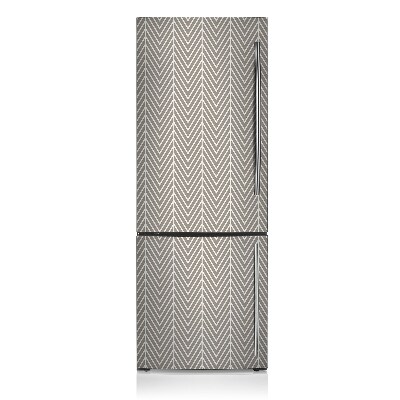 Magnetic refrigerator cover Flackl pattern