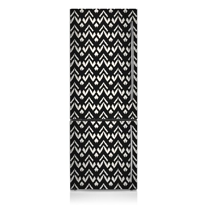 Magnetic refrigerator cover Scandinavian motifs