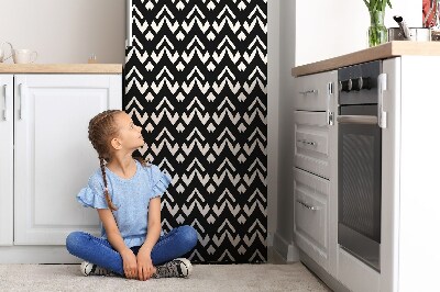 Magnetic refrigerator cover Scandinavian motifs