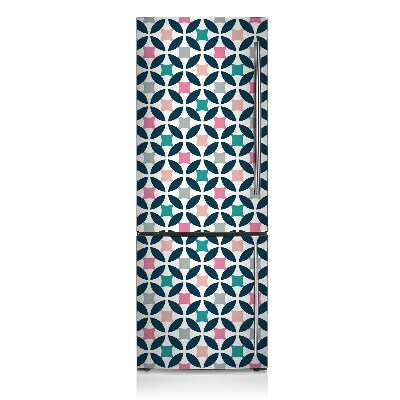 Magnetic refrigerator cover Pastel pattern