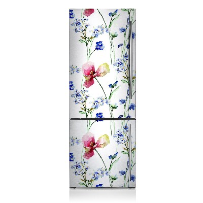 Decoration refrigerator cover Painted flowers