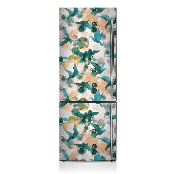 Magnetic refrigerator cover Watercolor