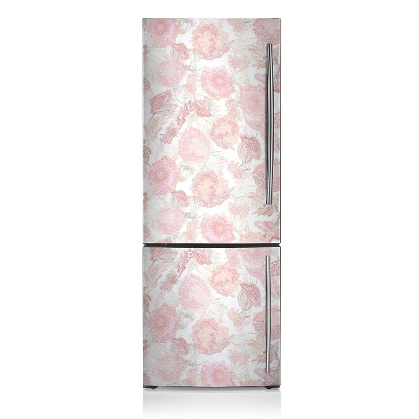 Decoration refrigerator cover Floral pattern