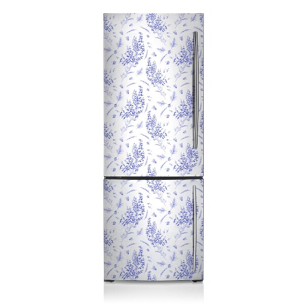 Decoration refrigerator cover Lavender watercolor