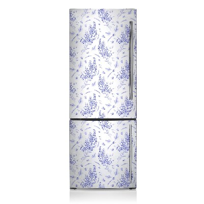 Decoration refrigerator cover Lavender watercolor