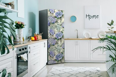 Decoration refrigerator cover Hydrangea