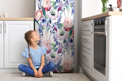 Decoration refrigerator cover Spring bouquet