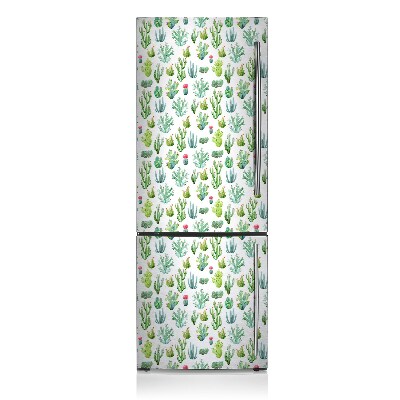 Magnetic refrigerator cover Little cactus