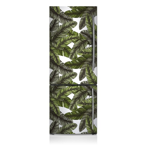 Decoration refrigerator cover Jungle leaves