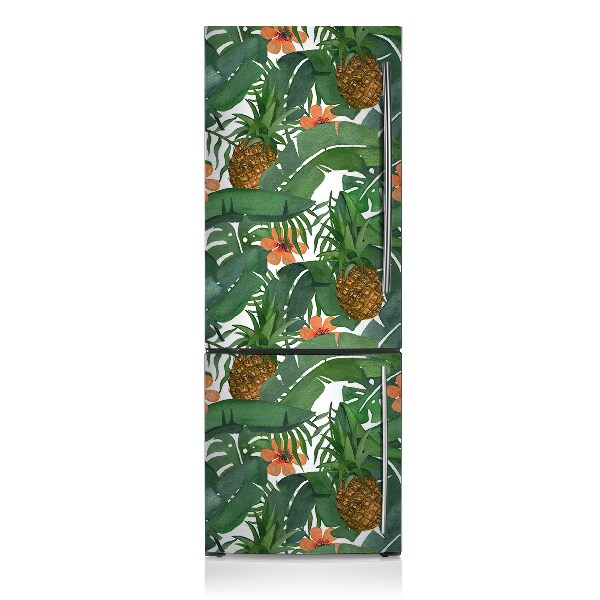 Decoration refrigerator cover Tropical pineapple