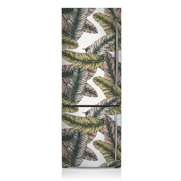 Decoration refrigerator cover Banana leaves