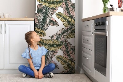 Decoration refrigerator cover Banana leaves