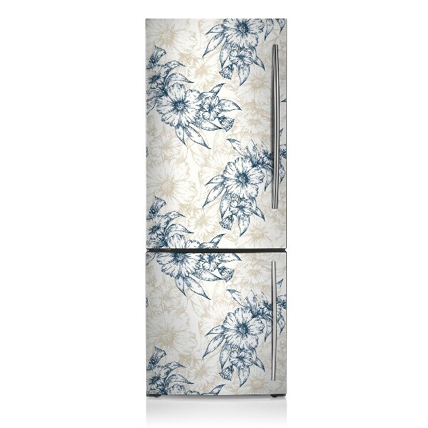 Decoration refrigerator cover Floral art