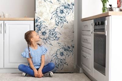 Decoration refrigerator cover Floral art