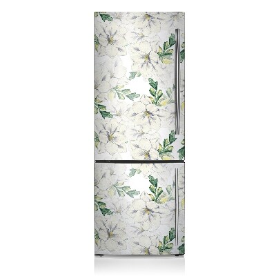 Magnetic refrigerator cover Flowers of milling