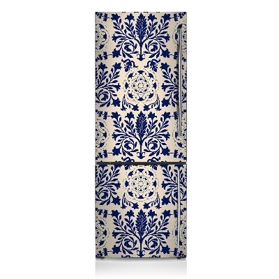 Decoration refrigerator cover Blue pattern