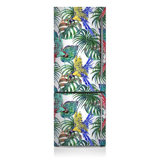 Decoration refrigerator cover Parrot