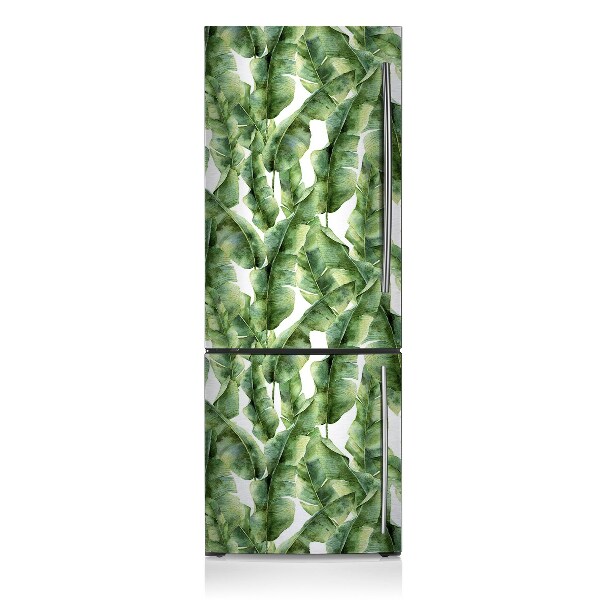 Decoration refrigerator cover Exotic leaves