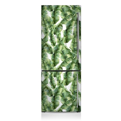 Decoration refrigerator cover Exotic leaves