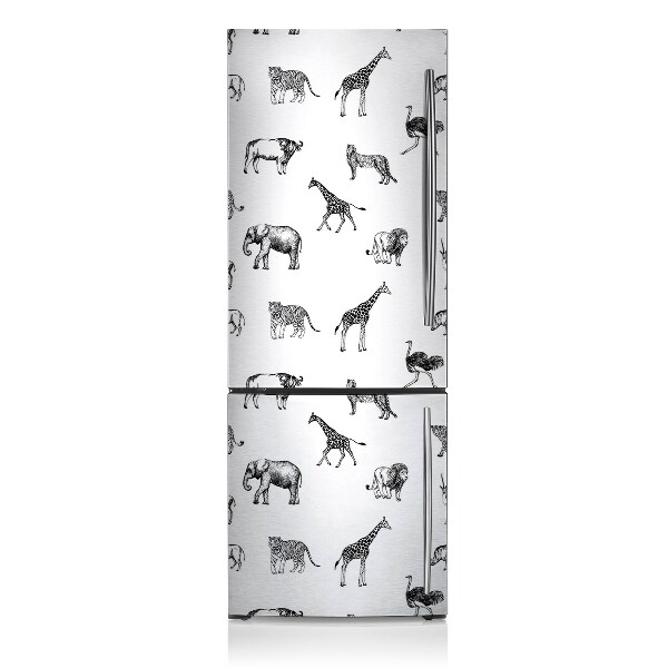 Magnetic refrigerator cover Safari