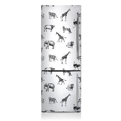 Magnetic refrigerator cover Safari