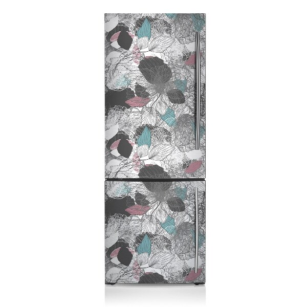 Decoration refrigerator cover Floral pattern