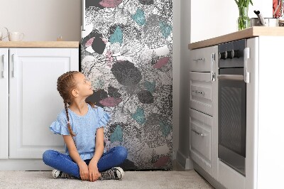 Decoration refrigerator cover Floral pattern