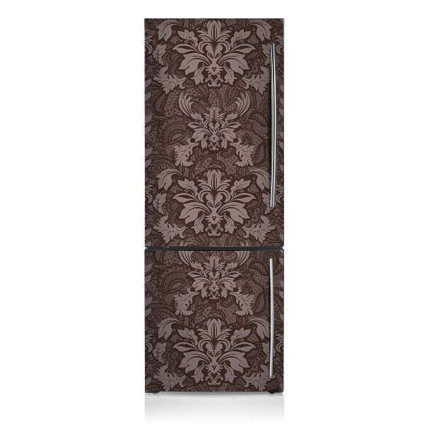 Decoration refrigerator cover Damask style pattern