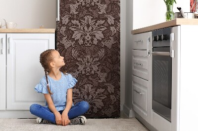 Decoration refrigerator cover Damask style pattern