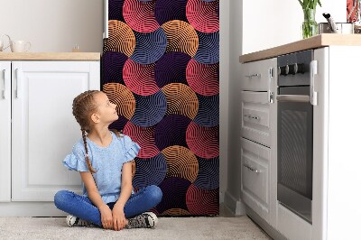 Decoration refrigerator cover Colorful pattern