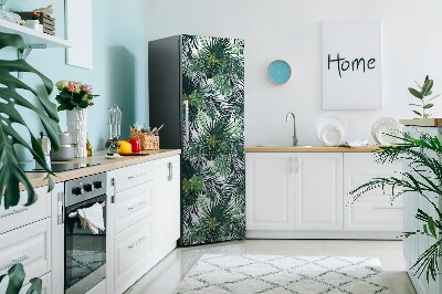 Decoration refrigerator cover Tropical leaves