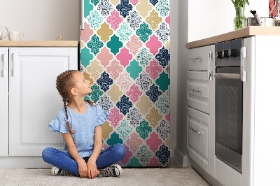 Decoration refrigerator cover Colorful pattern