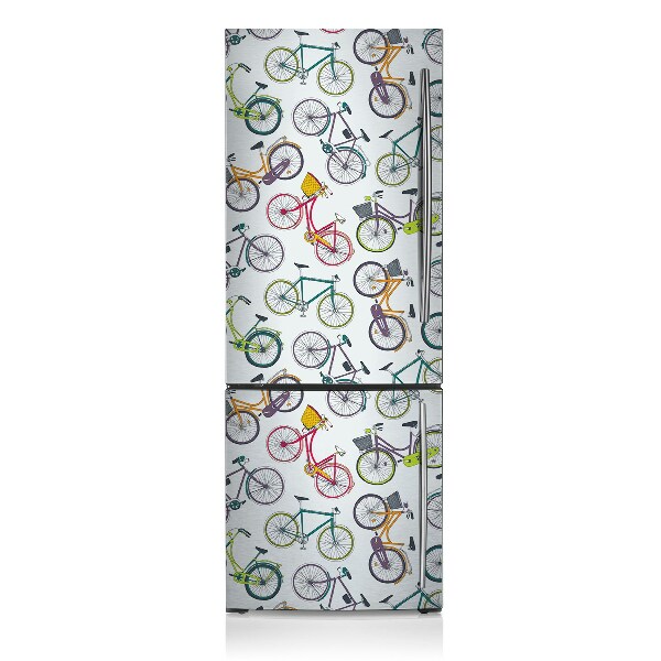 Decoration refrigerator cover Bicycle city